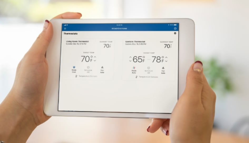 Thermostat control in Harrisburg